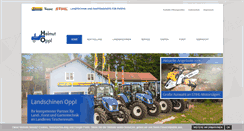 Desktop Screenshot of landtechnik-oppl.de